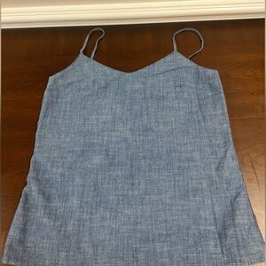 JCrew Factory Chambray Cami Size 0